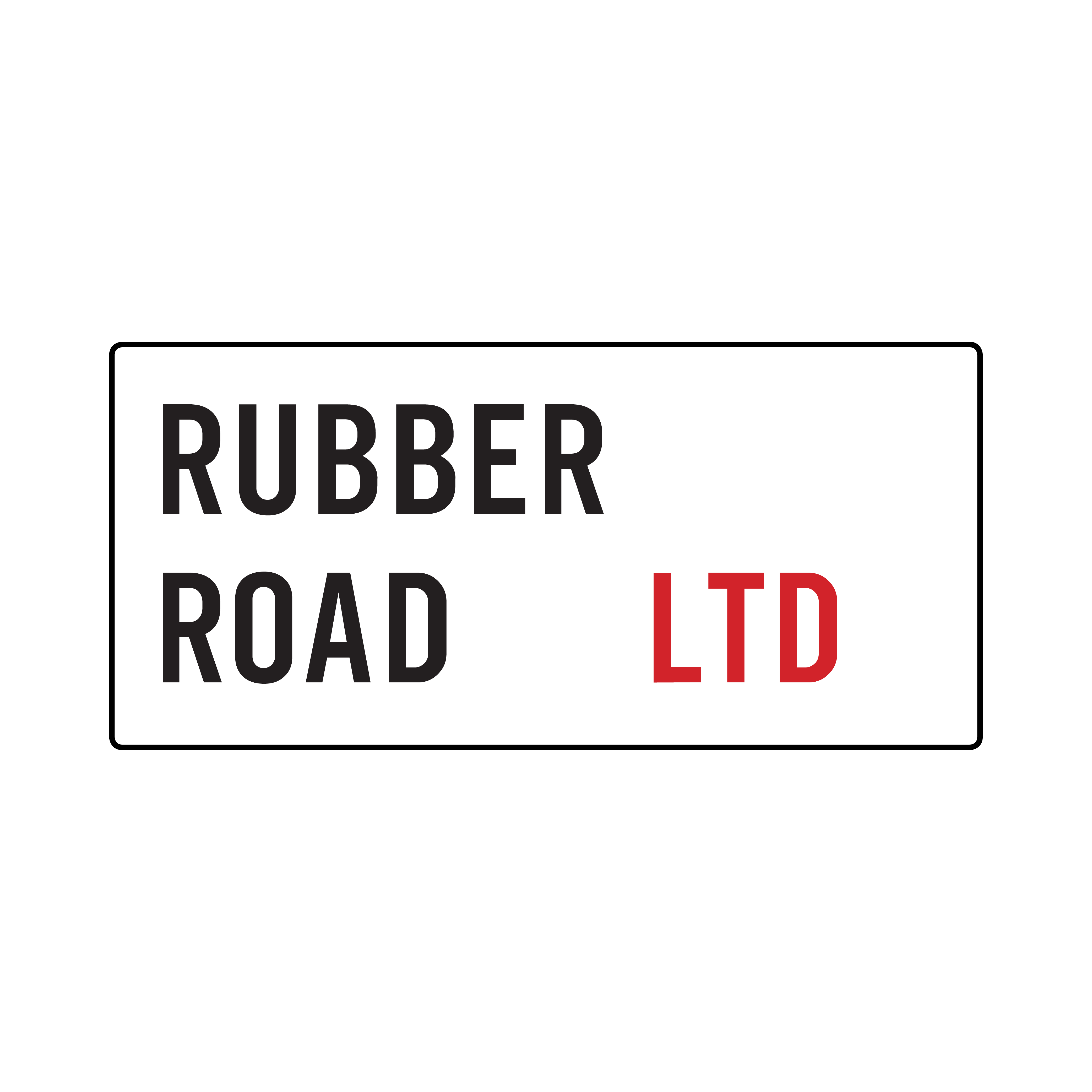 RUBBER ROAD